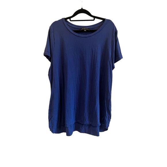 Joan Vass New York Women's Short Sleeve Long T-Shirt tunic (size XXL) - Picture 1 of 4